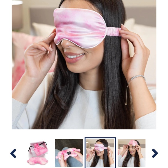 Blissy 22 Momme Silk Sleep Mask - Picture 5 of 6